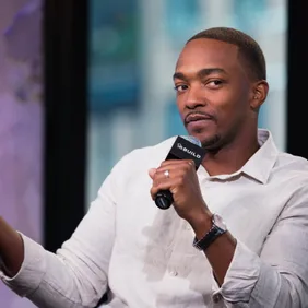 Anthony Mackie Discusses "All The Way" At AOL Build