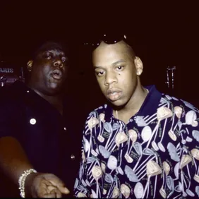 The Notorious BIG &amp; Jay-Z At A Party