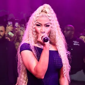 Nicki Minaj Celebrates New Year's Eve At E11EVEN Miami