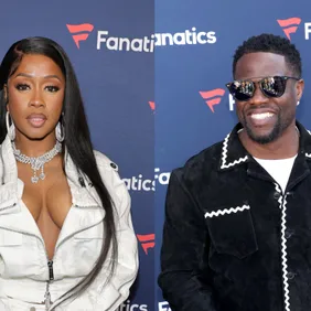 Remy Ma and Kevin Hart