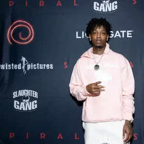 Private Screening Of "Spiral" For 21 Savage And Friends
