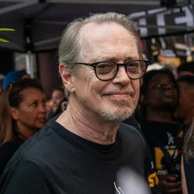 Steve Buscemi attends Rock the City for a Fair Contract: SAG