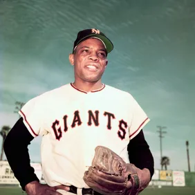 New York Giants Outfielder Willie Mays