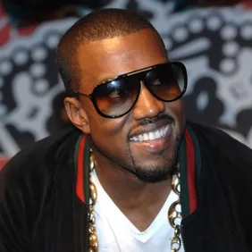 Kanye West Celebrates His New CD At Virgin Megastore