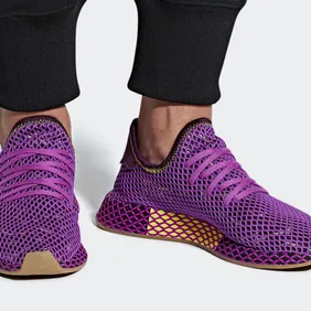 Image Via <a href='https://sneakernews.com/2018/09/25/adidas-dragon-ball-z-deerupt-son-gohan-release-info/' rel="nofollow noopener" target='_blank'>SneakerNews</a>
