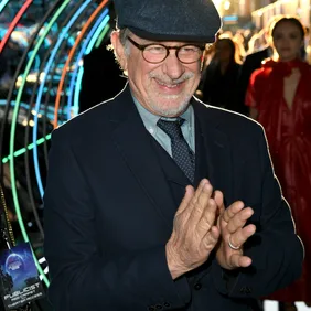 Director Steven Spielberg arrives at the premiere of Warner Bros. Pictures' 'Ready Player One' at the Chinese Theatre on March 26, 2018 in Los Angeles, California.