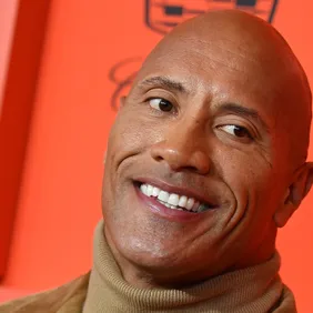 US actor Dwayne Johnson arrives on the red carpet for the Time 100 Gala at the Lincoln Center in New York on April 23, 2019.