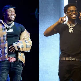 Roddy Ricch: Jerritt Clark/Getty Images; DaBaby: Brad Barket/Getty Images