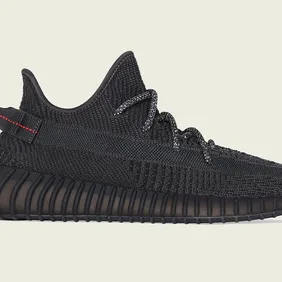 yeezy 350 black reflective raffle