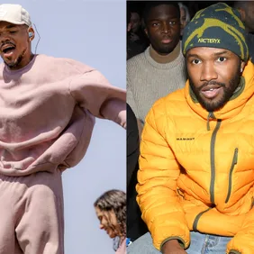 Chance the Rapper: Rich Fury/Getty Images; Frank Ocean: Pascal Le Segretain/Getty Images