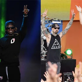 Lil Wayne: Ethan Miller/Getty Images; Blink-182: Mike Coppola/Getty Images
