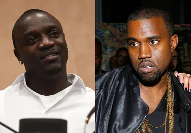 Akon, Kanye West