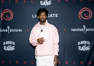 Private Screening Of "Spiral" For 21 Savage And Friends