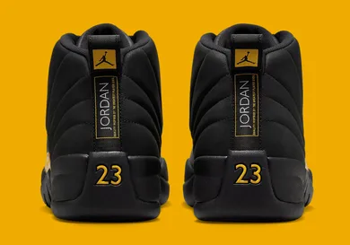 jordan 12 black gold