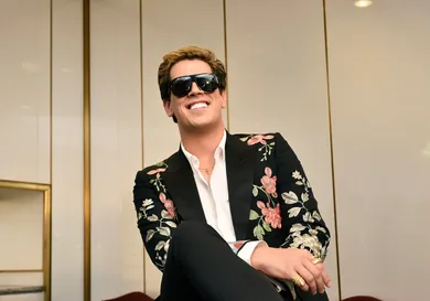 Right-Wing Commentator Milo Yiannopoulos Speaks At Parliament House