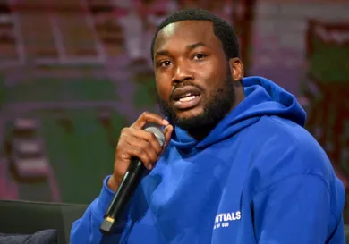 Meek Mill and Mamcolm Jenkins Hold Town Hall in Philadelphia
