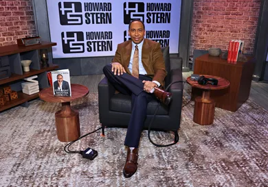 Stephen A. Smith Visits SiriusXM's 'The Howard Stern Show'