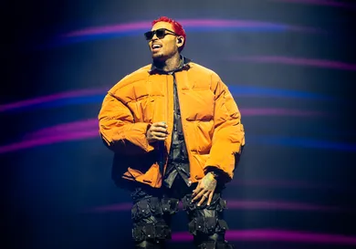 Chris Brown Performs At The O2 Arena