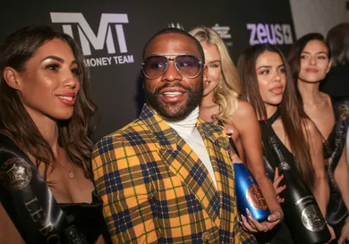 Floyd Mayweather's Private Birthday Party at Restaurant Ours