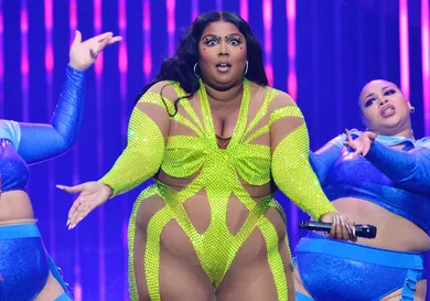 Lizzo Performs At The O2 Arena