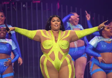 Lizzo Performs At The O2 Arena