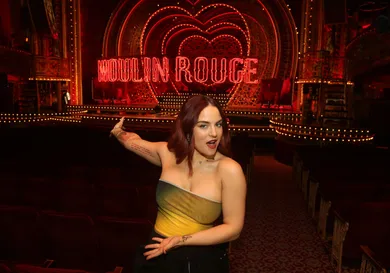 Joanna "JoJo" Levesque Press Day At "Moulin Rouge!" On Broadway