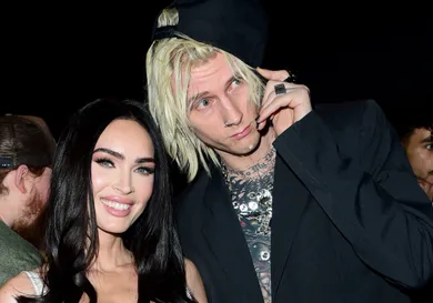 Megan Fox Machine Gun Kelly Universal Music Group's 2023 After Party Celebrating The GRAMMYs Presented by Merz Aesthetics' Xperience+ and Coke Studio