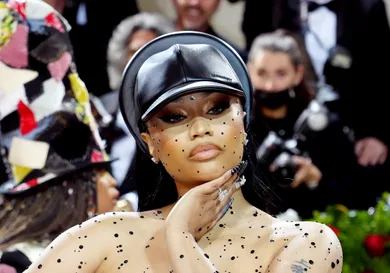 Nicki Minaj The 2022 Met Gala Celebrating "In America: An Anthology of Fashion" - Arrivals