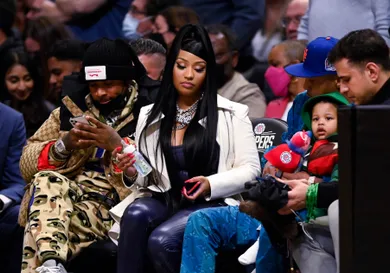 Nicki Minaj With Son
