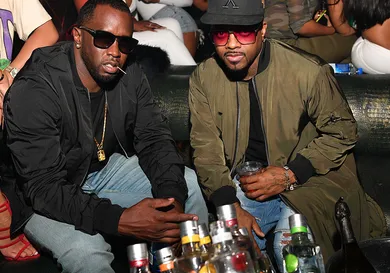 P. Diddy Hosts XS Lounge