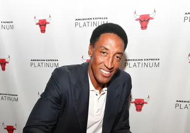 American Express "Paints The Town Platinum" At The Chicago Bulls Game At The United Center In Chicago