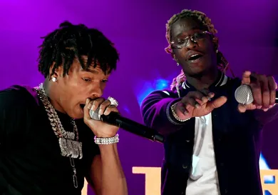 Young Thug Lil Baby iHeartRadio Album Release Party With Lil Baby At The iHeartRadio Theater Los Angeles