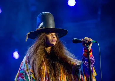 Erykah Badu Shows Off "Strawberry" Butt During Tour - HotNewHipHop