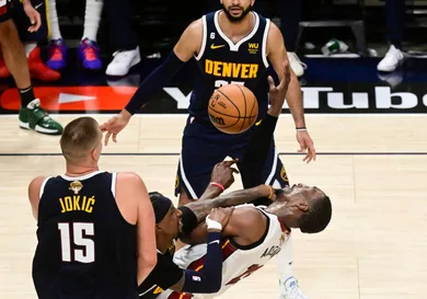 Game 2 of the NBA Finals Denver Nuggets vs Miami Heat