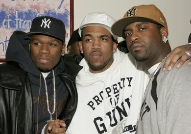 50 Cent And Lloyd Banks Host Holiday Shopping For The Homeless
