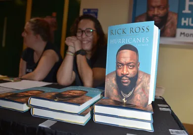 Rick Ross Promotes His New Book "Rick Ross Hurricanes: A Memoir"