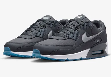 nike air max 90 gray and blue