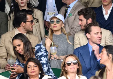 Celebrity Sightings At Wimbledon 2023 - Day 14