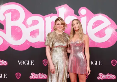 Celebrities Attend "Barbie" Celebration Party