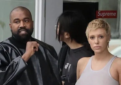 Bianca Censori Accompanies Kanye West In See-Through Fit To Art Gallery
