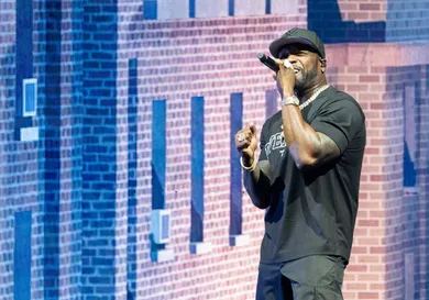 50 Cent Performs At Rogers Arena