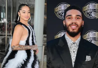 Jayson Tatum And Ella Mai Shine Together At Marcus Smart Wedding