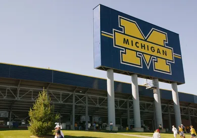 General View of Michigan Stadium