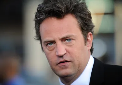 Actor Matthew Perry arrives at the Los A