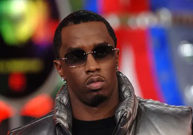 Sean "Diddy" Combs Visits MTV's "TRL" - December 1, 2005