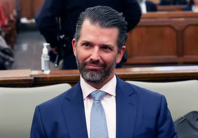 Former President Trump's Sons Don Jr And Eric Testify In New York Fraud Trial
