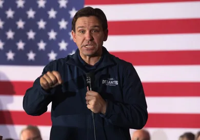 Ron DeSantis Holds His 99th Campaign Rally In Iowa
