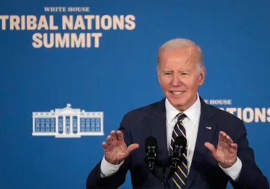 President Biden Speaks At The White House Tribal Nations Summit