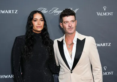 Robin Thicke & April Love Geary: Relationship Timeline