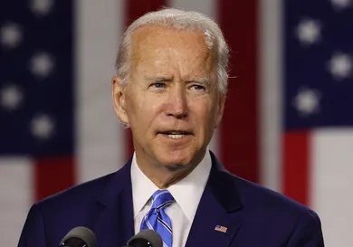 Democratic Presidential Candidate Joe Biden Speaks On His "Build Back Better" Clean Energy Economic Plan
